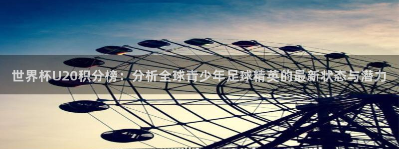 2026年足球世界杯赛程时间表：世界杯U20积分榜：分析全球青少年足球精英的最新状态与潜力